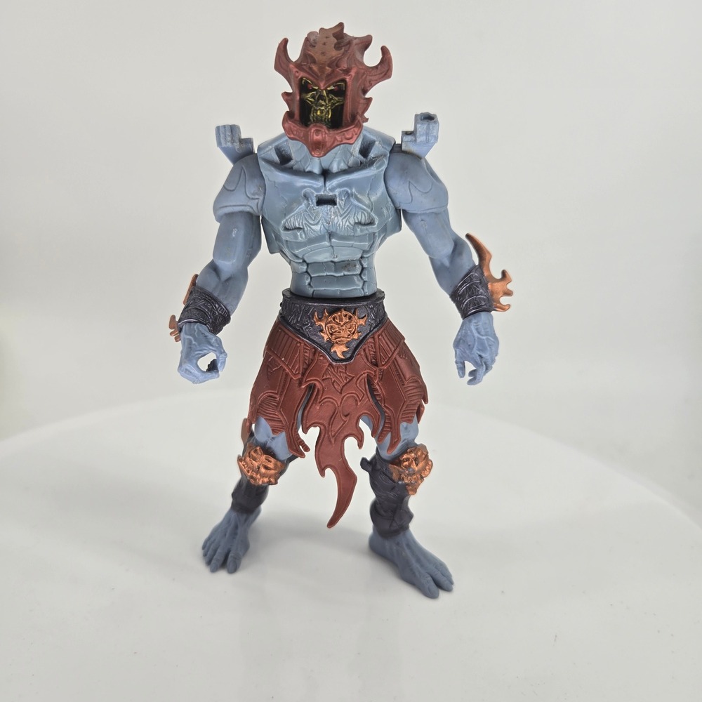 Mattel 2002 Masters of the Universe Skeletor Warrior‎ Action Figure MOTU Blue